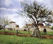 Camille Pissarro, Pang map of apple Schwarz